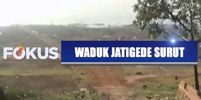 Penampakan Eks Permukiman Warga Saat Waduk Jatigede Surut