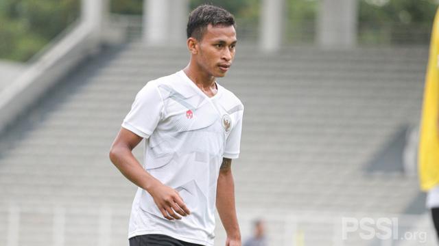 Osvaldo Haay baru bergabung dengan pemusatan latihan Timnas Indonesia.