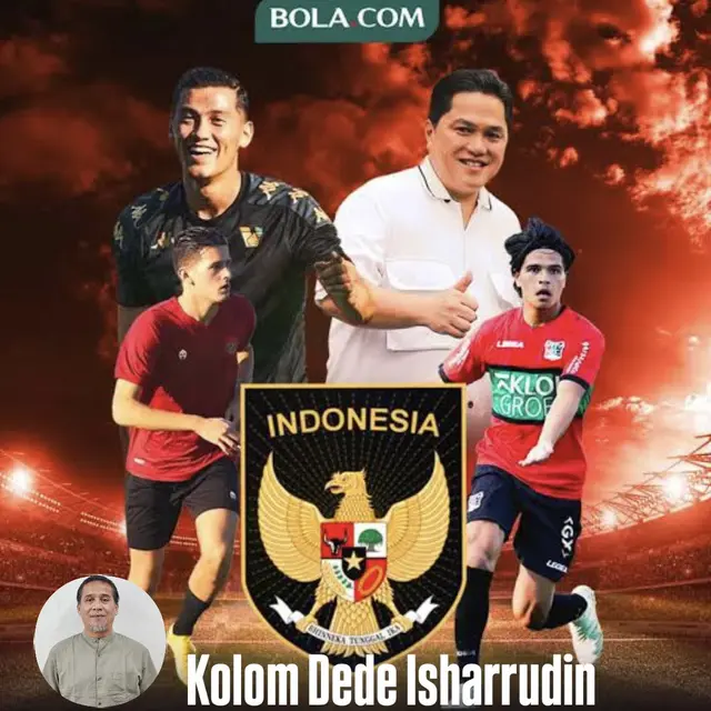 Kolom: Erick Thohir, Master of Restructuring Sepakbola Indonesia. Garfis: Adreanus Titus/Bola.com