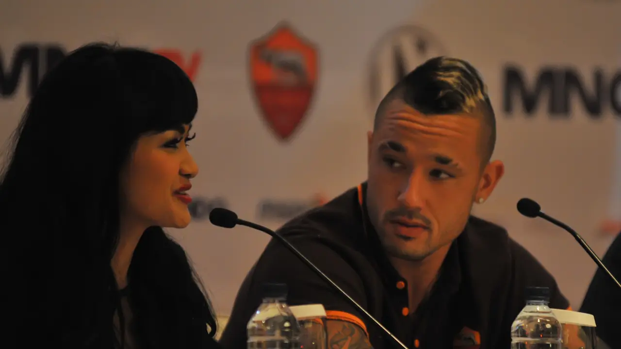 Julia Perez dan Radja Nainggolan