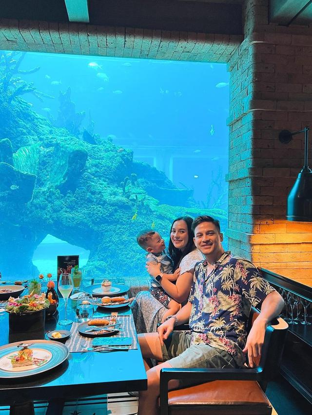 Lidi Brugman hamil anak kedua tengah berlibur di Bali (Foto: Instagram/@lidibrugman)