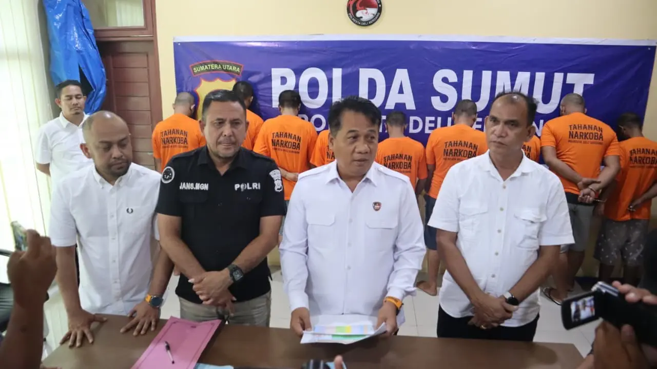Dari Pengguna Jadi Pengedar: Siasat Berantai Bisnis Narkoba di Deli Serdang Digulung Polisi