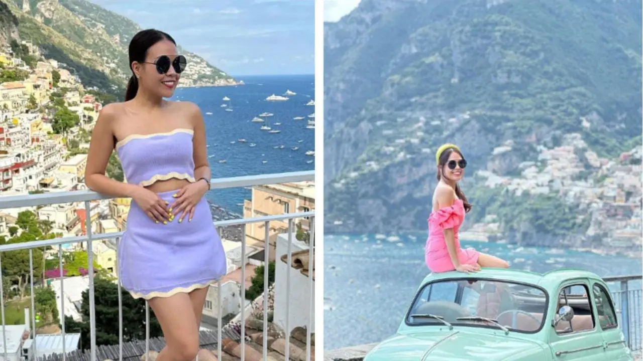 Potret Petty Hasibuan Kakak Ipar Jesicca Mila Liburan di Italia