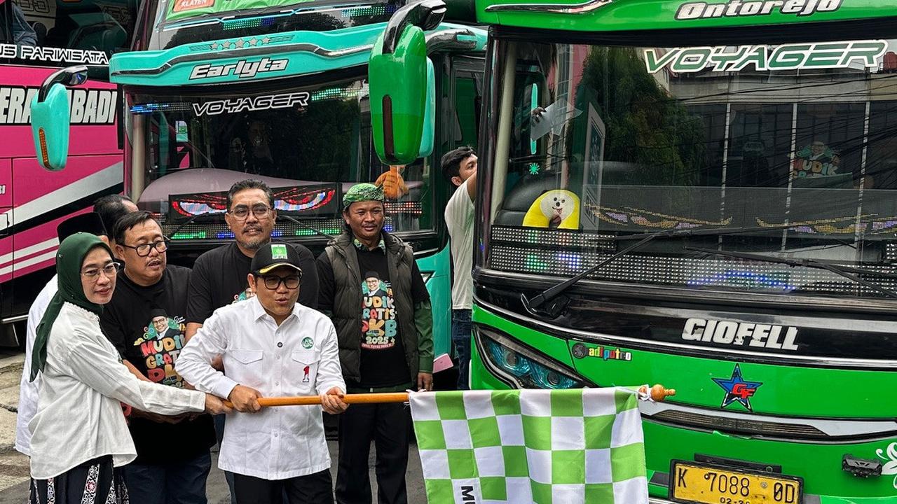 Cak Imin Lepas 1.000 Rombongan Pemudik Gratis PKB