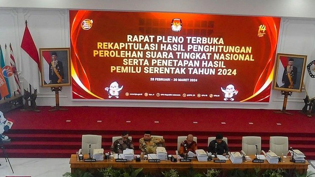 KPU Rekapitulasi Suara Jabar dan Papua Barat Daya Malam Ini, 3 Provinsi Terakhir Besok