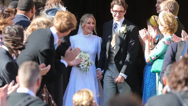 [Fimela] Potret Pernikahan Ellie Goulding dan Caspar Jopling