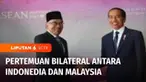 Presiden Joko Widodo menggelar pertemuan bilateral dengan Perdana Menteri Malaysia, Anwar Ibrahim di sela-sela rangkaian kegiatan Konferensi Tingkat Tinggi ke-42 ASEAN.