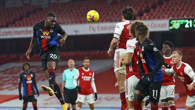 FOTO: Imbang 0-0, Crystal Palace Putus Tren Kemenangan Arsenal