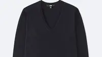 Sweater Extra Fine Merino koleksi Fall/Winter 2018 Uniqlo