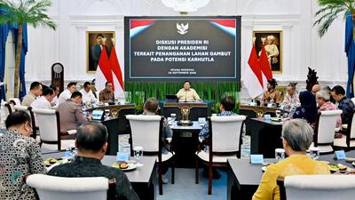 Diskusi Istana, Prabowo Undang 22 Akademisi Bahas Gambut: Ini yang Disepakati
