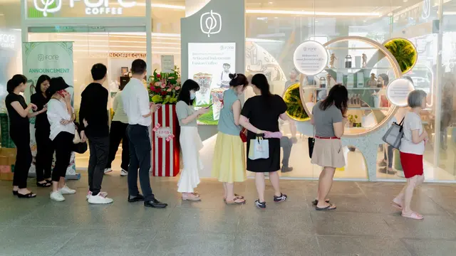 Fore Coffee buka gerai di Singapura