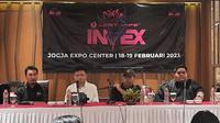 Pameran Indonesia Vape Expo atau INVEX International Kembali digelar di Jogja Expo Center (JEC) pada Sabtu (18/2/2023) hingga Minggu (19/2/2023).