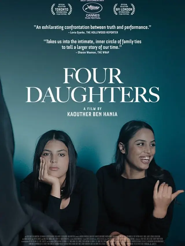 Poster film Four Daughters. (Foto: Dok. Tanit Films/ KlikFilm)