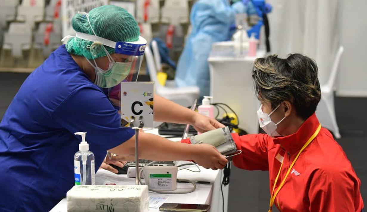 Sebelum disuntik, atlet pun harus melakukan serangkaian pemeriksaan kesehatan terlebih dahulu. (Foto: Dok. Kemenpora)