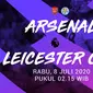 Premier League - Arsenal Vs Leicester City (Bola.com/Adreanus Titus)