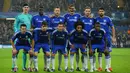 Juara grup G, Chelsea. The Blues kini performanya sedang menurun namun bukan tidak mungkin anak asuhan Jose Mourinho itu mampu meraih gelar tahun ini. (AFP/Glyn Kirk)