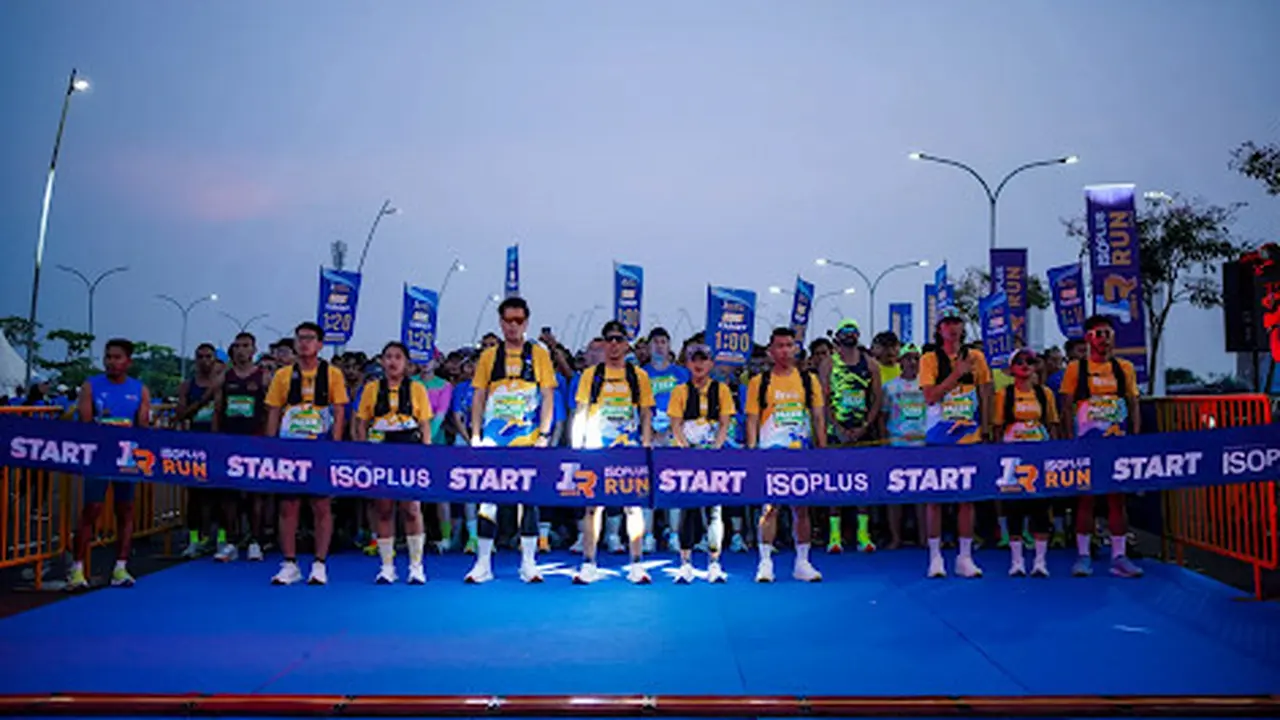 ISOPLUS Run 2025 Hadirkan Complete Running Experience untuk Gen Z dan Milenial