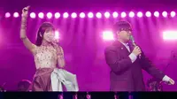 Kostum Panggung Tiara Andini di Konser Kahitna 40 Tahun, dari Gaun Kristal Jadi Bidadari