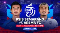 Link Live Streaming  Big Match BRI Liga 1: PSIS Semarang Vs Arema FC di Vidio
