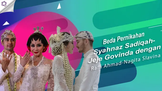 [Bintang] Syahnaz Sadiqah-Jeje Govinda dan Raffi Ahmad-Nagita Slavina