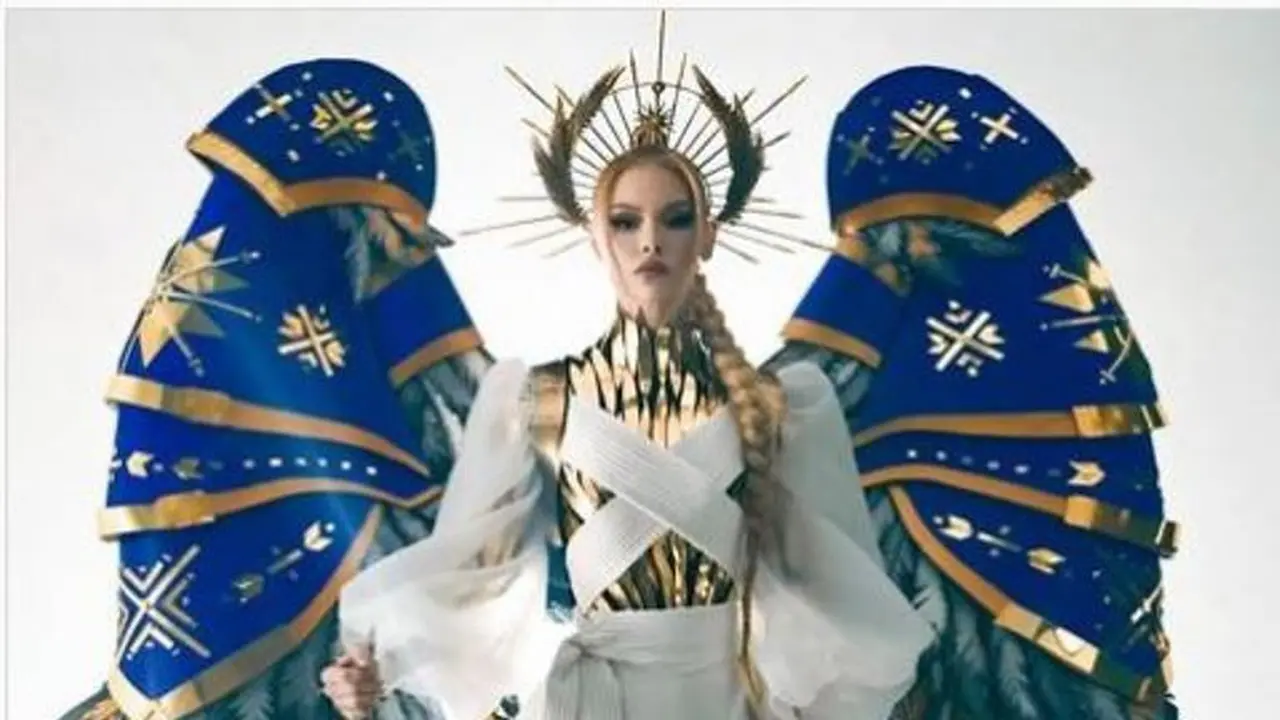 Miss Ukraina Viktoria Apanasenko Bakal Pakai Kostum Perang yang Memukau di Miss Universe 2022