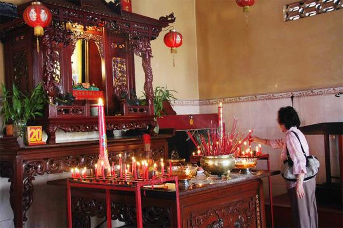 Perayaan Imlek di Eng An Kiong, Malang 