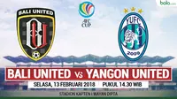 AFC CUP_Bali United Vs Yangon United (Bola.com/Adreanus Titus)