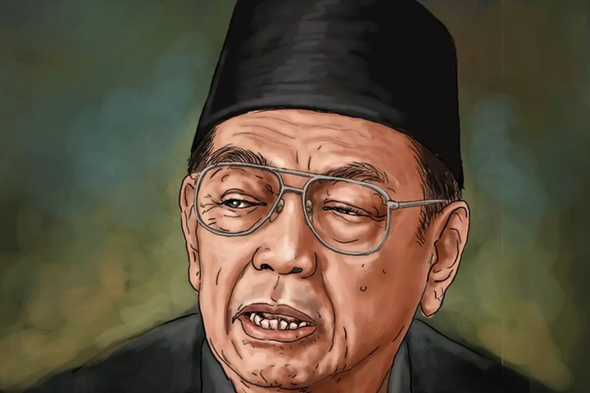 Gus dur sketsa