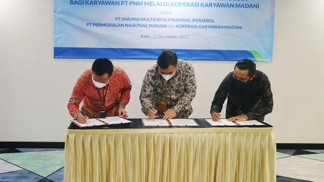 Kolaborasi PNM dan SMF dalam Mendorong Pembiayaan Mikro Perumahan Karyawan PNM