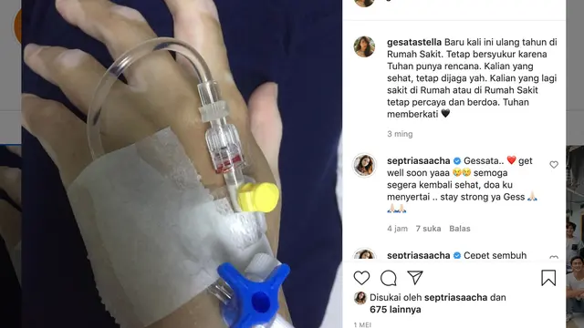 Gesata Stella. (Foto: Instagram @gesatastella)