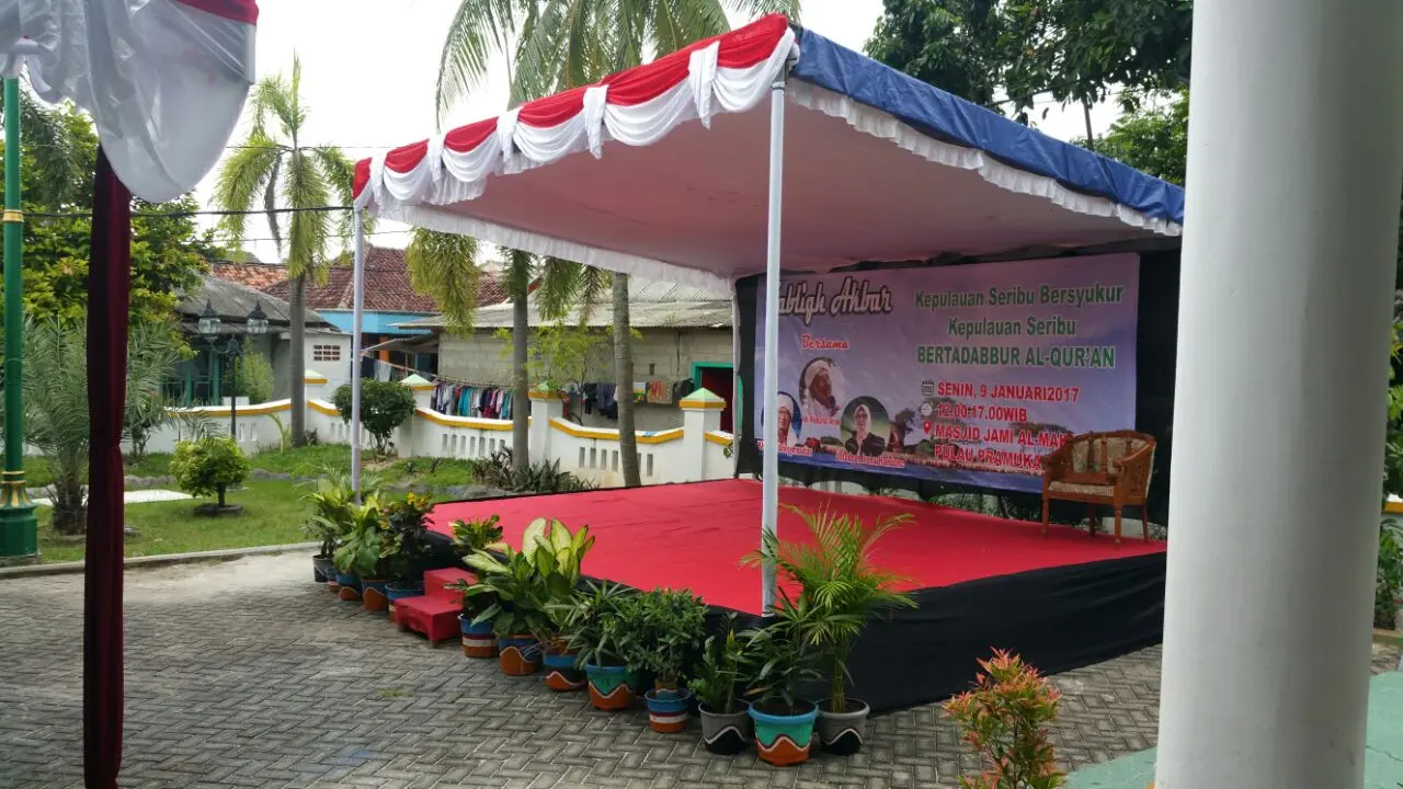 Jika Tablig Akbar di Pulau Pramuka Politis, Akan Ditindak