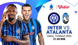 Inter Milan vs Atalanta duel pelampiasan raksasa yang terluka eksklusif cuma di Vidio