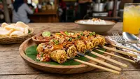 Resep Sate Telur Gulung Pedas yang Gurih dan Berserabut