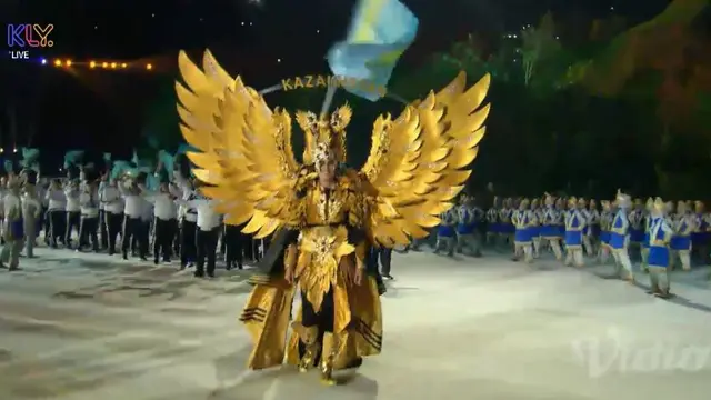Parade kostum defile di pembukaan Asian Games 2018