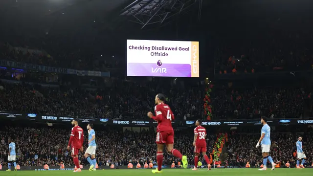 Foto: Melihat Gol Van Dijk yang Dianulir Wasit, Liverpool Babak Belur Dihajar Manchester City di Liga Inggris