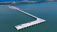 PT Brantas Abipraya (Persero) tengah menggarap proyek pembangunan Terminal Multipurpose Batang di kawasan Industri Terpadu Batang (KITB). (dok: Brantas)