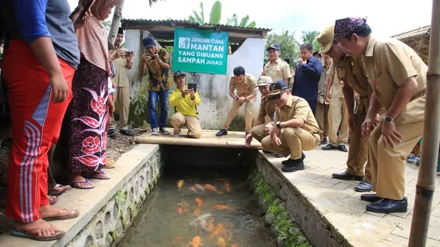 Warga Kluncing Banyuwangi Sulap Sungai Jadi Destinasi Kampung Ikan