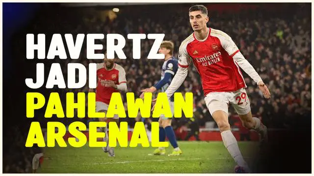 Berita video Kai Havertz jadi pahlawan kemenangan Arsenal atas Brentford lewat gol telatnya dan memimpin puncak klasemen Liga Inggris 2023/2024.