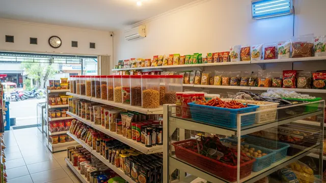 Warung dengan Pengendalian Hama Serangga