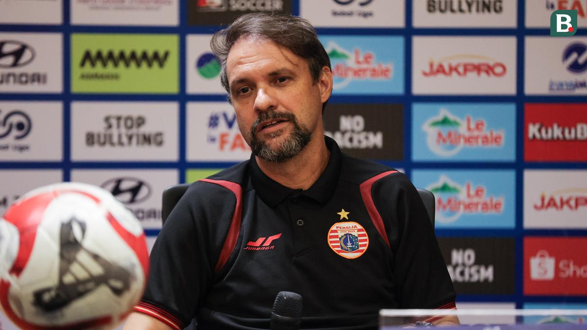Pelatih Persija Belum Kepikiran Lawan Persib di BRI Super League: Mungkin Pihak Eksternal yang Sudah Tidak Sabar