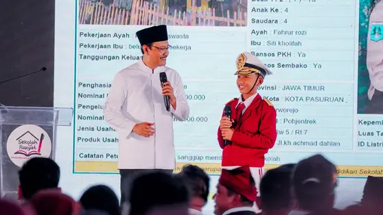 Gus Ipul Ajak Orangtua Siswa Sekolah Rakyat Tinggalkan Ketergantungan Bansos