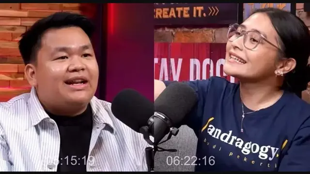 Prilly Latuconsina dan Kiki CJR (YouTube/Deddy Corbuzier)