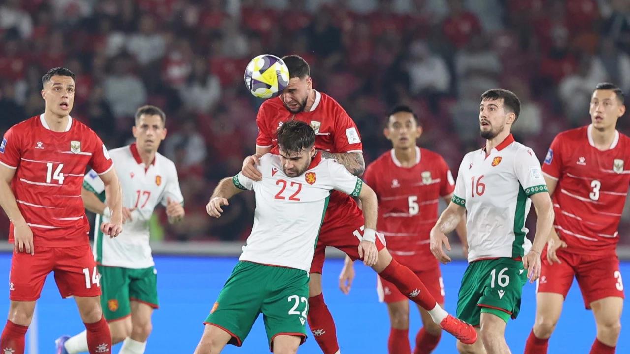 FOTO: Timnas Indonesia Takluk dari Bulgaria di Final FIFA Series 2026