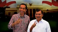 Jokowi Widodo dan Jusuf Kalla (Liputan6.com/Andri Wiranuari)