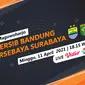 Piala Menpora 2021 Persib Bandung vs Persebaya Surabaya. (Liputan6.com/Trie Yasni)