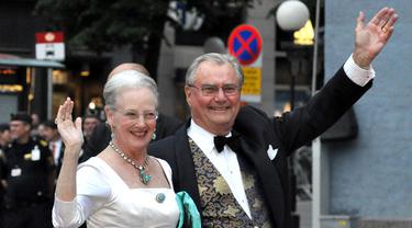 Pangeran Henrik dan Ratu Margrethe II dari Denmark (Wikimedia Commons)