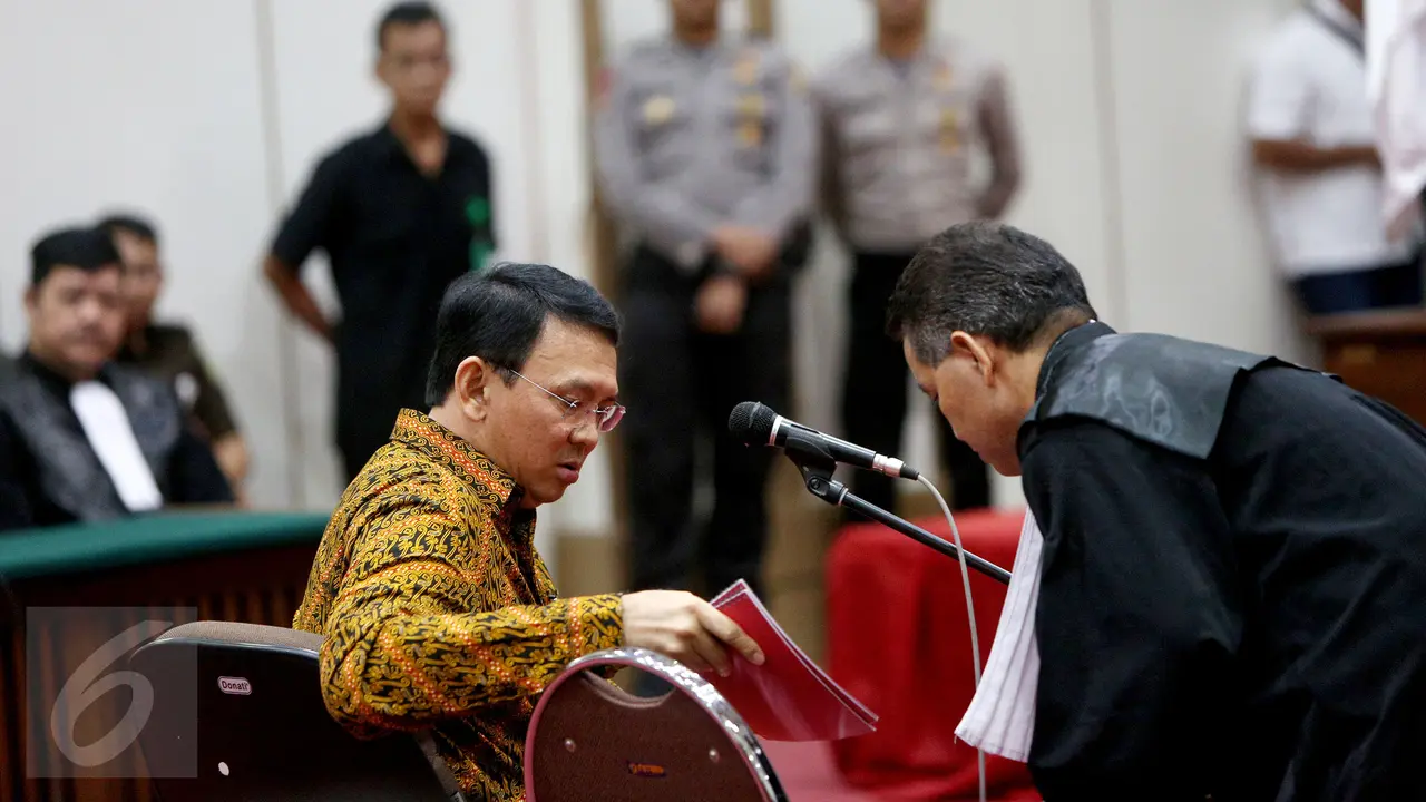 Sidang Pledoi Ahok