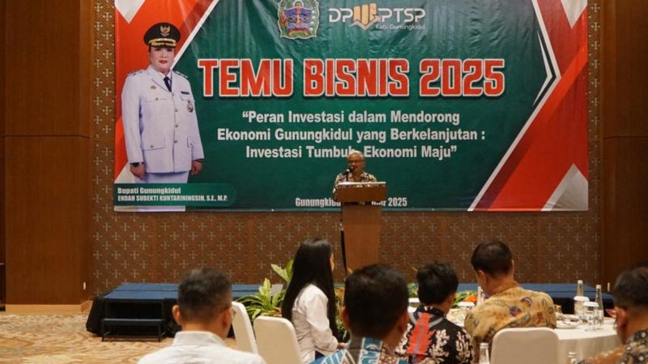 Fantastis, Investasi Gunungkidul Tembus Rp2,45 Triliun! Ini Kunci Pertumbuhan Ekonomi Daerah