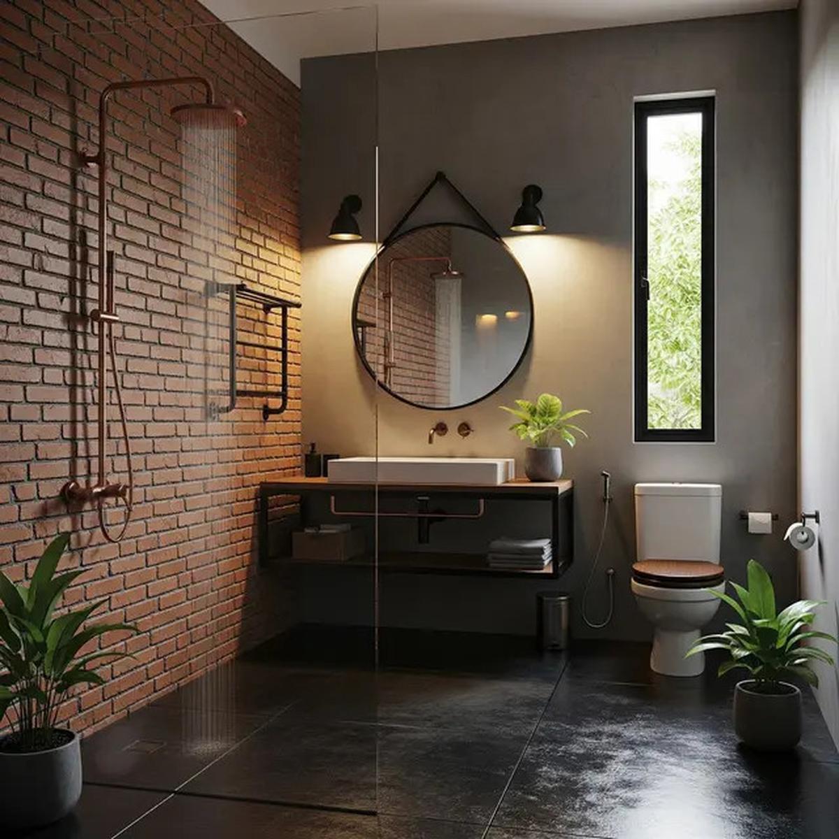 9 Model Desain Kamar Mandi Dalam Kamar, Solusi Privasi dan Estetika Modern