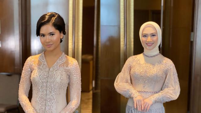 7 Potret Penampilan Bridesmaid di Acara Pernikahan Lesty Kejora dan